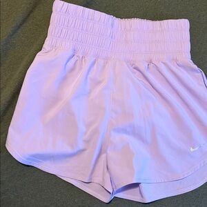 Nike Women's Light Purple Athletic Shorts